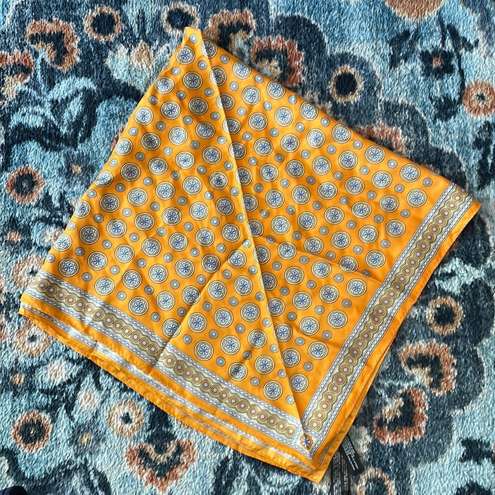 Zara’s silk scarf